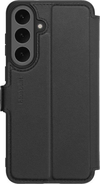 BlueBuilt Book Case Samsung Galaxy S26 FE Leer Zwart