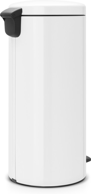 Brabantia NewIcon Pedal Trash Can 30L White