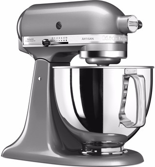 KitchenAid Artisan Robot de Cuisine 5KSM175PS Gris Étain