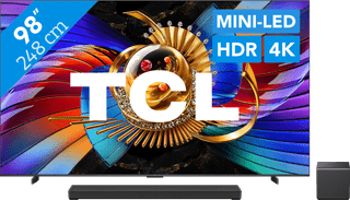 TCL SQD Mini-LED 98" 80L (2026) + TCL Q85K