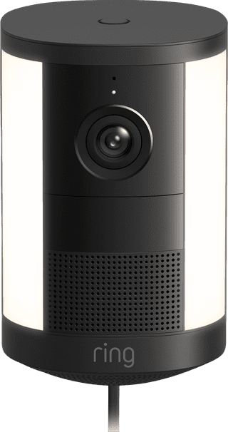 Ring Spotlight Camera 2e Generatie Stekker Zwart