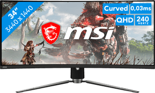 MSI MPG 341CQPX QD-OLED Incurvé