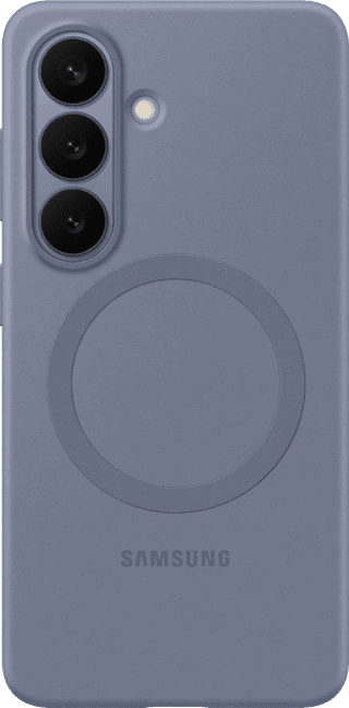 Samsung Galaxy S26 Plus Silicone Back Cover avec Aimant Mauve