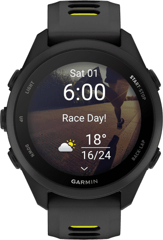 Garmin Forerunner 170 43 mm Noir