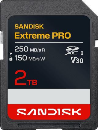 SANDISK Extreme PRO SDXC 2TB 150MB/s