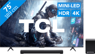 TCL QD Mini-led 75" T8D (2026) + TCL S60K
