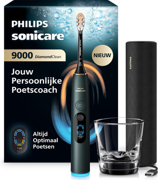 Philips Sonicare Series 9000 HX9213/84 Groen