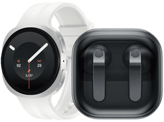Samsung Galaxy Watch 9 5G White 40mm + Samsung Galaxy Buds4 Black