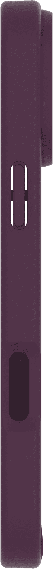 BlueBuilt MagSafe Hoesje iPhone 18/17 Pro Max Paars + Kaarthouder Leer Zwart