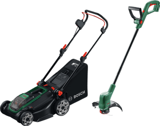 Bosch Rotak 18V2-43 (zonder accu) + Bosch Easygrasscut 18 (zonder accu)