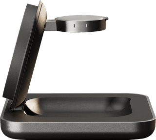 Zens 2-en-1 MagSafe avec Qi2 Chargeur Sans Fil 45 W avec Support et Support pour Watch