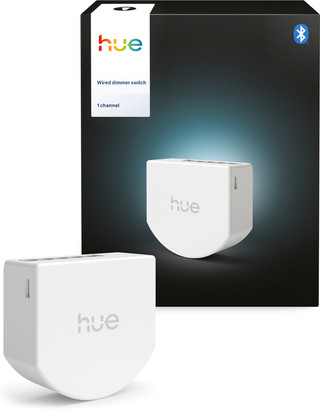 Philips Hue Bedrade Wandschakelaarmodule voor Niet Slimme Dimbare Lampen