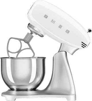 SMEG SMF04WHEU Blanc
