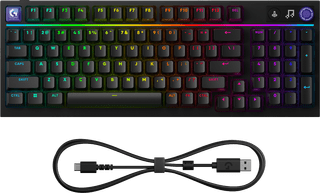 Logitech G316 X 98 Bedrade Gaming Toetsenbord Azerty Zwart