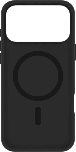 BlueBuilt MagSafe Hoesje iPhone 18 Pro Max Zwart + Kaarthouder Leer Zwart