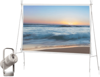 XGIMI Vibe One Pro + XGIMI P168S projectiescherm