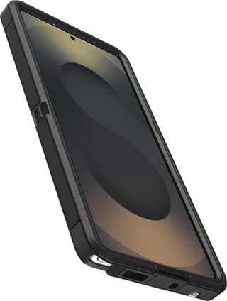 OtterBox Defender Samsung Galaxy S25 Ultra Back Cover avec Aimant Transparent avec Bord Noir