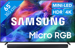 Samsung Micro RGB 65" R95H (2026) + Samsung HW-Q600H (2026)