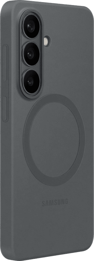 Samsung Galaxy S26 Silicone Back Cover with Magnet Black