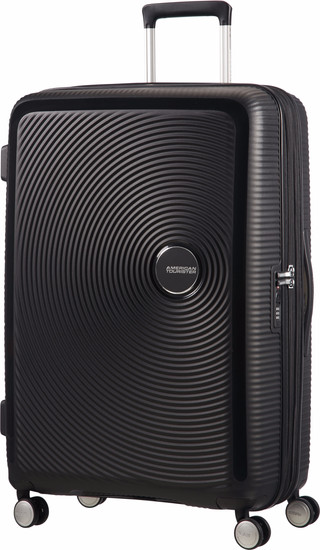 American Tourister Soundbox Expandable Spinner 77cm Bass Black