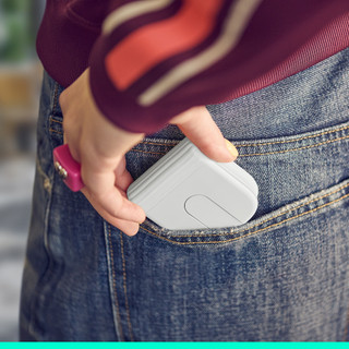 Logitech Mobi Fold Muis Off-White