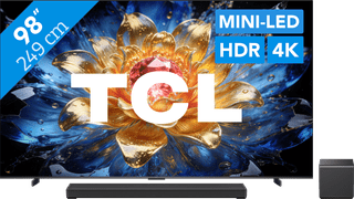 TCL QD Mini-LED 98" T8D (2026) + TCL Q85K