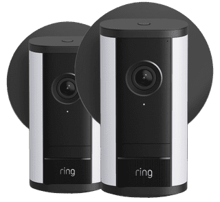 Ring Spotlight Camera Pro 2e Generatie Stekker Zwart Duo Pack
