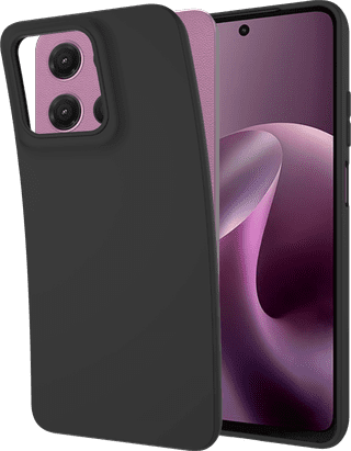 Just in Case Soft Design Motorola Moto G17 / G17 Power Back Cover Noir