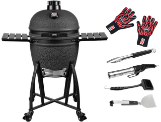 Grill Guru Prime Matte Black Large Kit de Démarrage