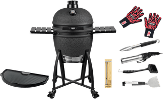 Grill Guru Prime Matte Black Large Pack Master