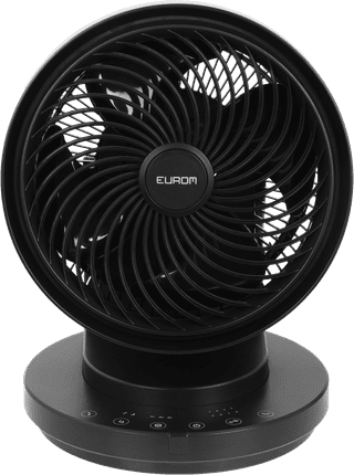 Eurom Vento 3D Silent Comfort Zwart