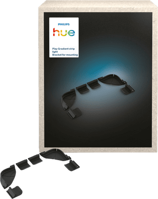 Philips Hue Play Gradient Ruban LED Support de Montage