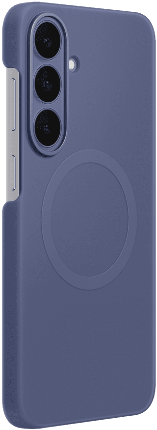 Samsung Galaxy S26 FE Siliconen Back Cover met Magneet Paars