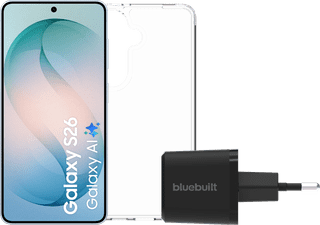 Samsung Galaxy S26 512GB Lichtblauw 5G + Basis Accessoirepakket