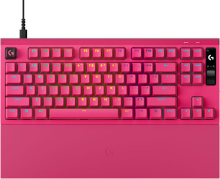 Logitech G PRO X2 RAPID TKL Clavier Gamer Rose AZERTY