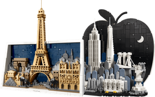 LEGO New York en Parijs Set 21066 + 21064