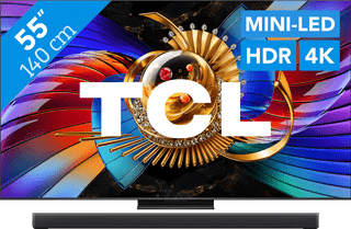 TCL SQD Mini-led 55" 80L (2026) + TCL A65K