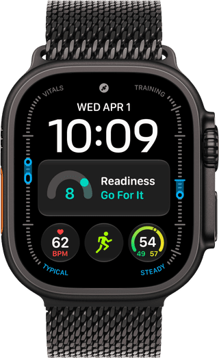 Apple Watch Ultra 4 Cellular 49mm Black Milanese Loop L