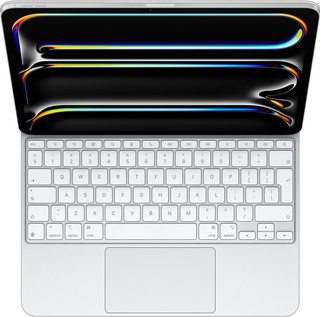 Apple Magic Keyboard iPad Pro 13 Pouces (2025/2024) AZERTY Blanc