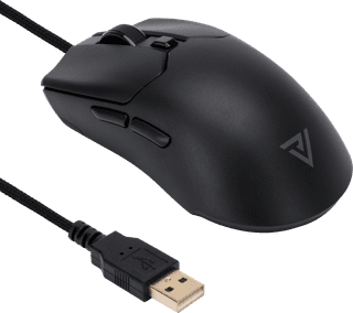 Vortech Essential Wired Gaming Mouse Black
