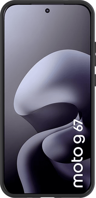 Just in Case Soft Design Motorola Moto G67/G77 Back Cover Noir