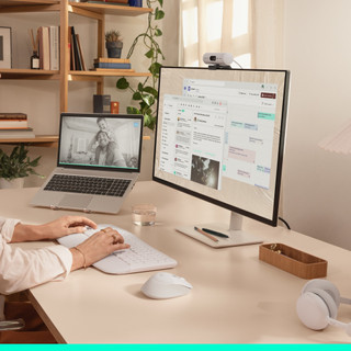 Logitech Signature Comfort Plus M850 L Souris Sans Fil Off-White