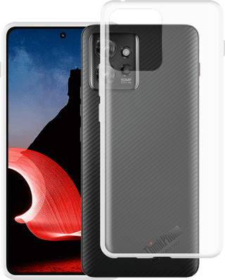 Just in Case Soft Design Motorola ThinkPhone Back Cover Transparent