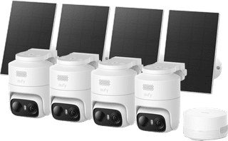EufyCam C37 4K 4-Pack + HomeBase Mini