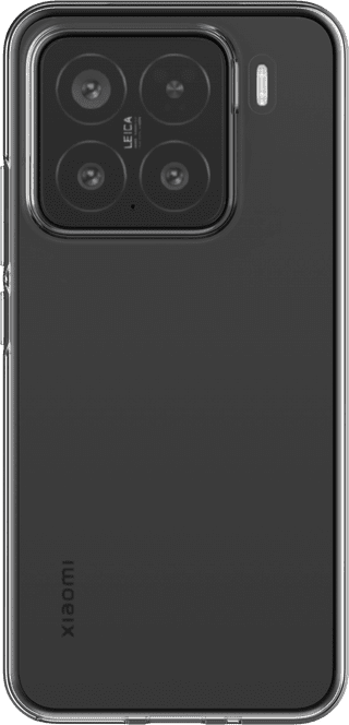 Just in Case Soft Design Xiaomi 17 Back Cover Transparant