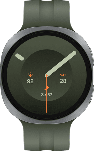 Samsung Galaxy Watch 9 Argent/Vert 44 mm