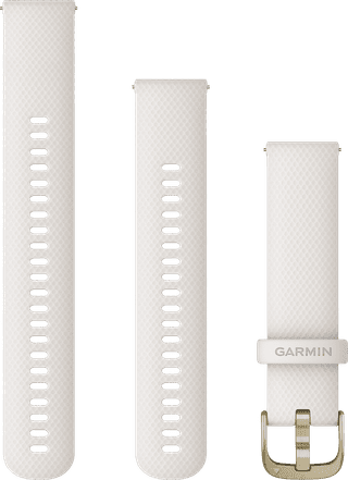 Garmin Siliconen Bandje Crème/Goud 20mm