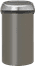 Brabantia Touch Bin 60 Litres Platinum Platine