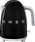 SMEG KLF03BLEU Black Black