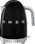 SMEG KLF04BLEU Black Black